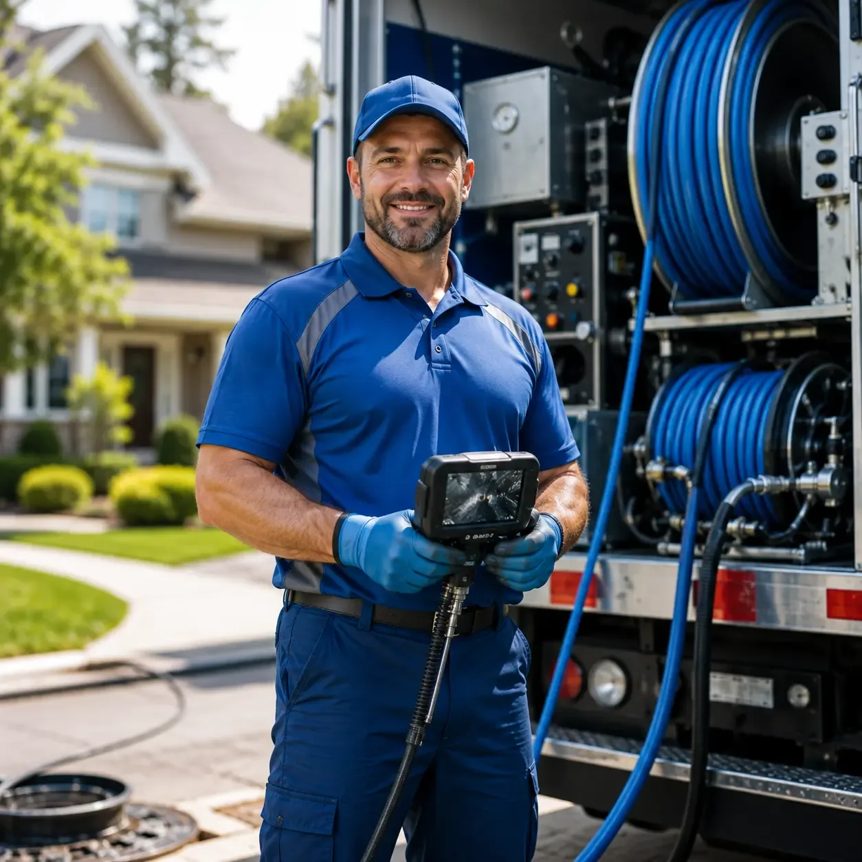 Local outdoor drain cleaning specialists in Cucumber, WV